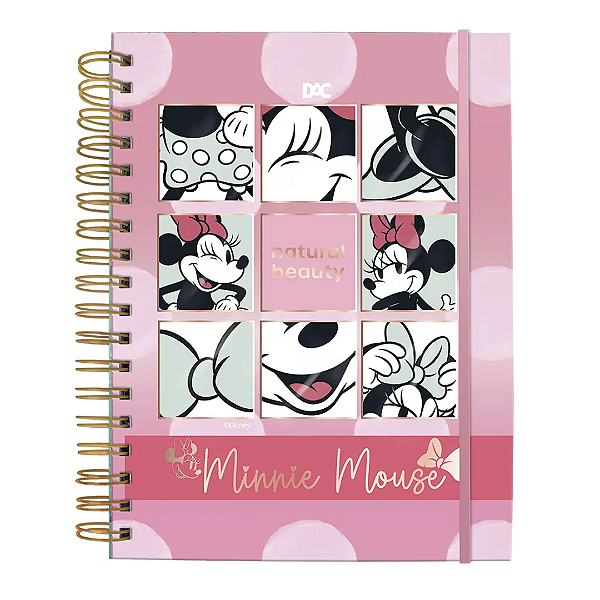 Caderno Colegial Smart Minnie Mouse 80 Folhas Dac