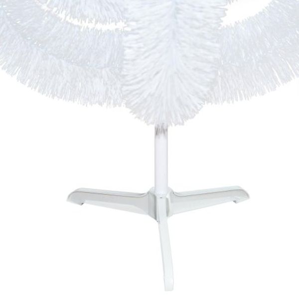 árvore  de natal Branca 150cm 33 Galhos Natal