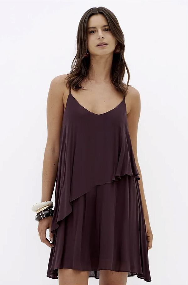 Vestido Com Babado