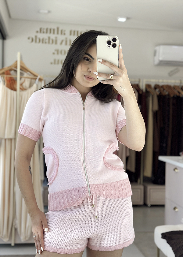 Conjunto Tricô Giovana