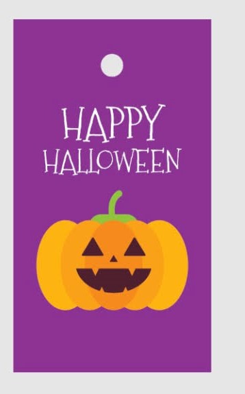 Tag Halloween - Pacote c/20 unidades