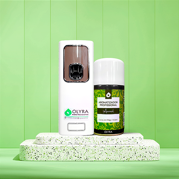 Kit Aromatizador Aero Analógica 20m² + 1 Refil Aerosol 257 ml