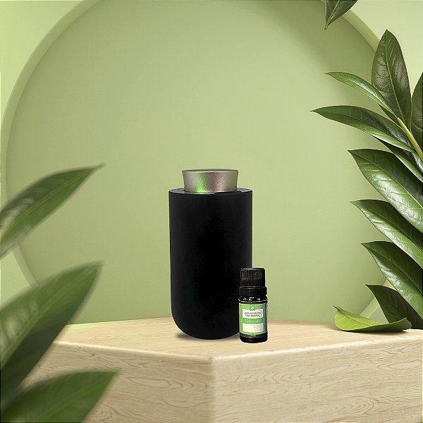 Kit Aromatizador Olyra Wind Deluxe Black Gold10m² + 1 Recarga Air 10ml