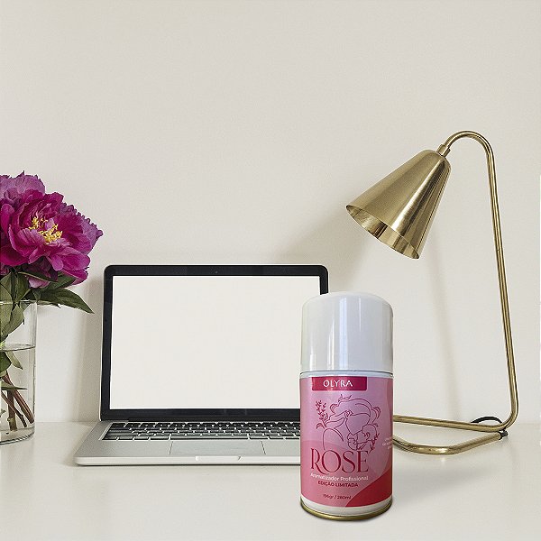 Refil Aerossol Rose 257ml - Aromatizador Olyra para Dia das Mães