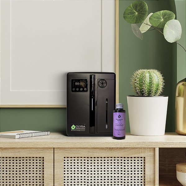 Kit Máquina Soft 2 Preta + Óleo Essencial Olyra 100ml