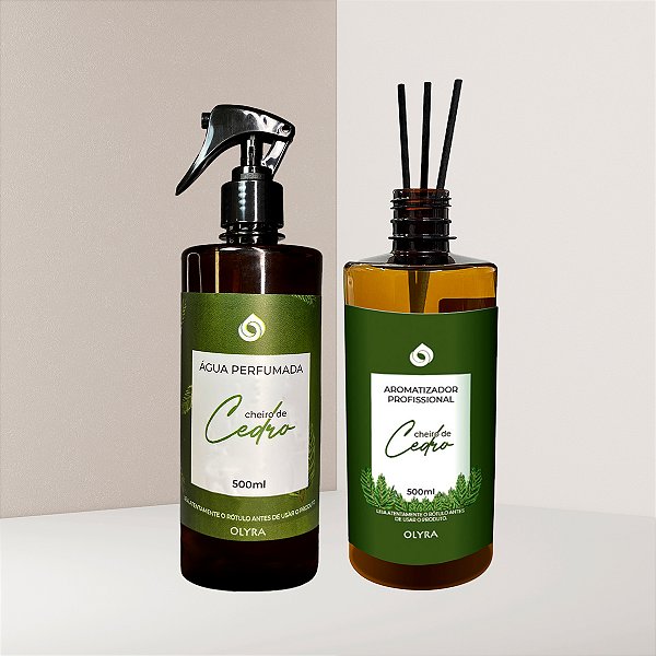 Água Perfumada + Dif. de Varetas Cedro