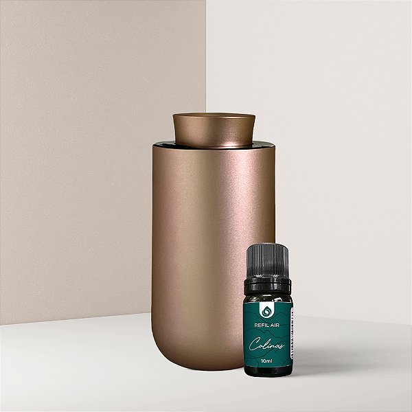 Wind Deluxe 10m² Champanhe Gold + Refil Air 10 ml