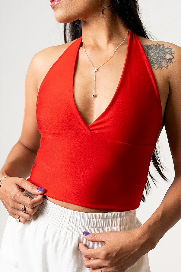 Top Luiza Vermelho