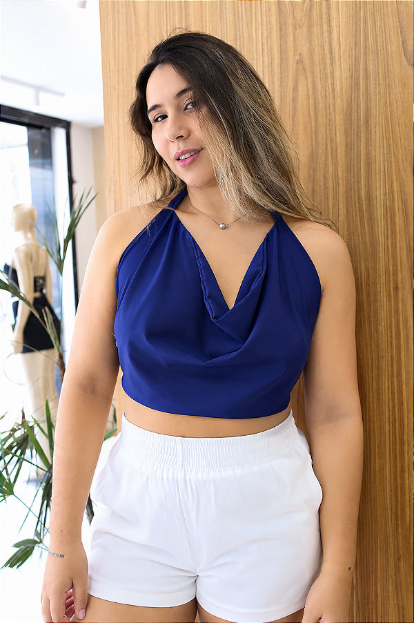 Blusa Brisa Marinho