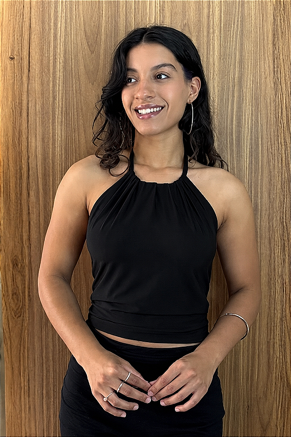 Blusa Frente Única Preto