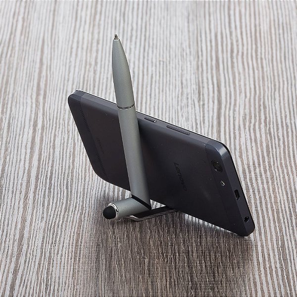 Caneta Semimetal Base celular e touch