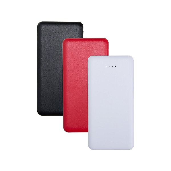 Power bank com indicador LED