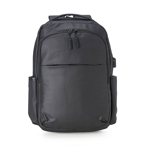 Mochila Executiva Couro Sintético USB 20L