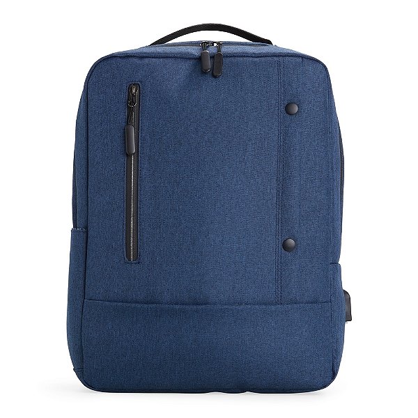 Mochila Nylon USB 22L para Notebook Personalizada