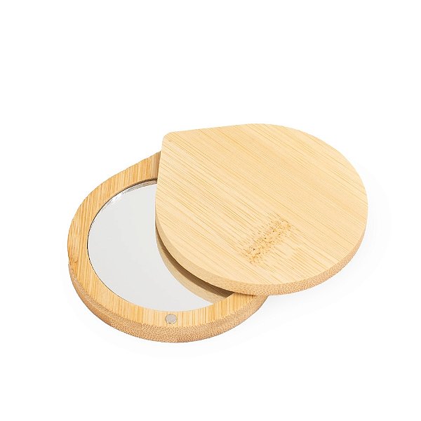 Espelho de Bambu Personalizado