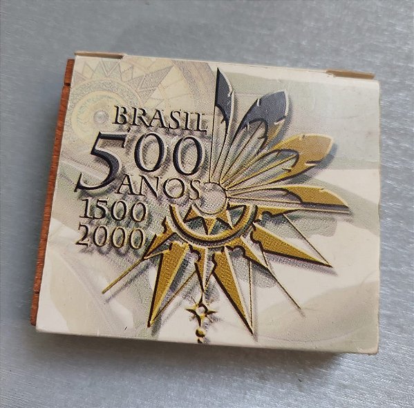 MOEDA 5 REAIS - 2000 - 500 ANOS DO DESCOBRIMENTO DO BRASIL