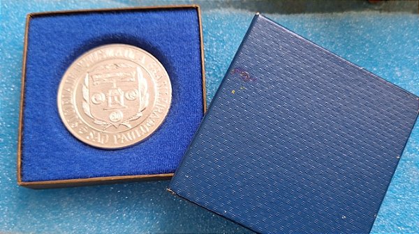 MEDALHA - I CONGRESSO LATINO-AMERICANO DE NUMISMÁTICA - 2003 - PRATA