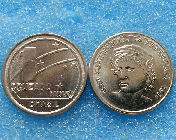 1 CRUZADO NOVO - 1989 - AÇO INOX
