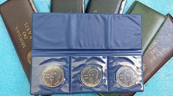 100 CRUZADOS - SÉRIE AXÉ COMPLETA OU MOEDAS AVULSAS