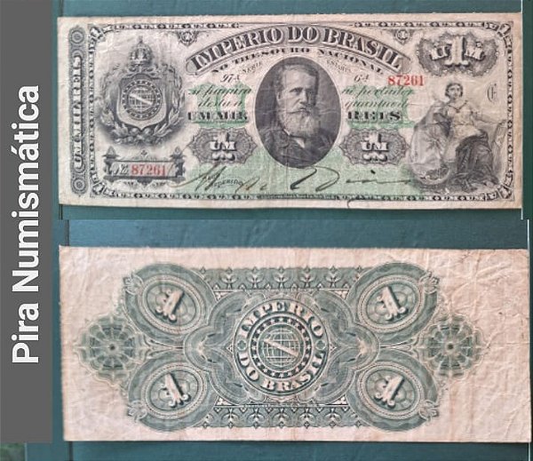 CÉDULAS de RÉIS - BRASIL IMPÉRIO