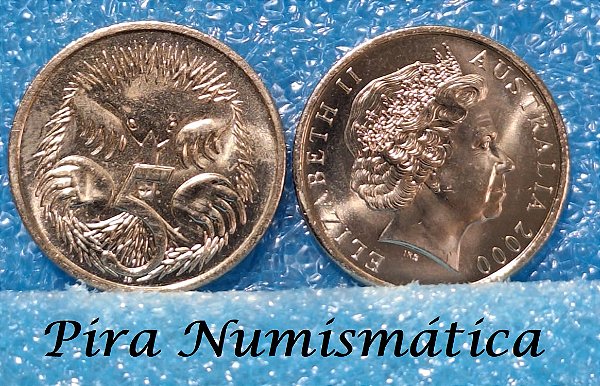 AUSTRÁLIA - 5 CENTS - 2000