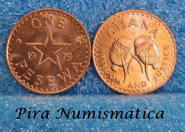 GHANA - 1 PESEWA (CENTAVO) - 1979