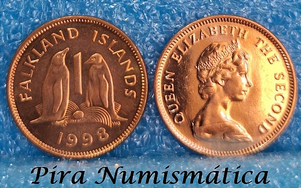 ILHAS FALKLAND - 1 PENNY - 1998