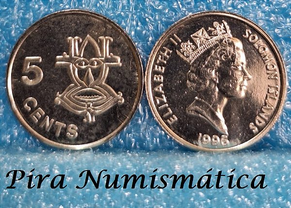 ILHAS SALOMÃO - 5 CENTS - 1996