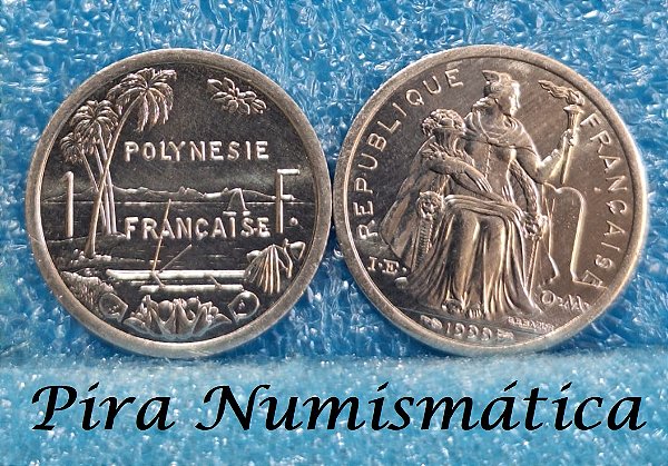 POLINÉSIA FRANCESA - 1 FRANCO - 1999