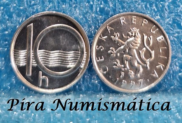 REPÚBLICA TCHECA - 10 HALERÜ - 1997