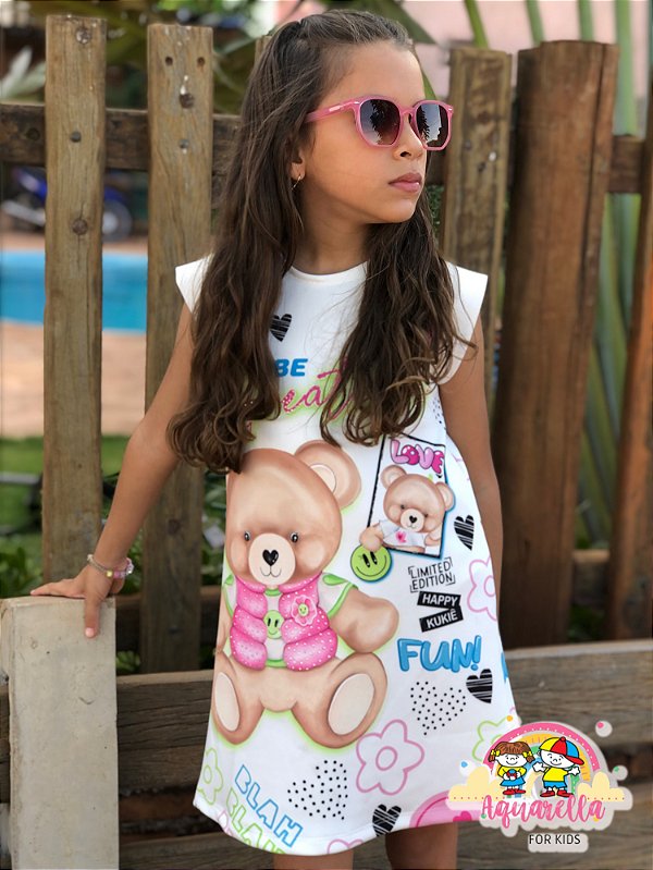 Vestido em Fly Tech 66411 Kukiê