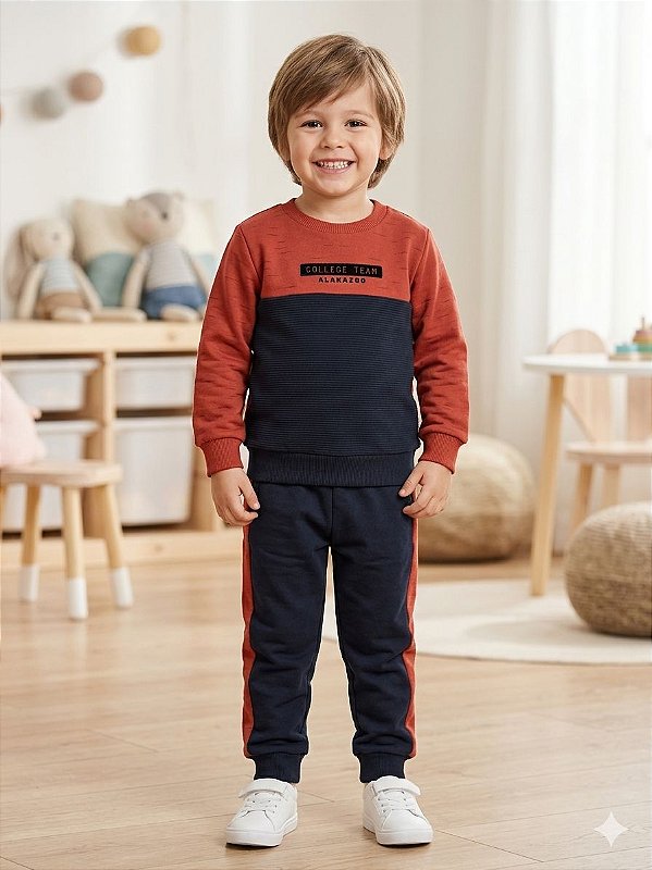 conjunto college team tijolo