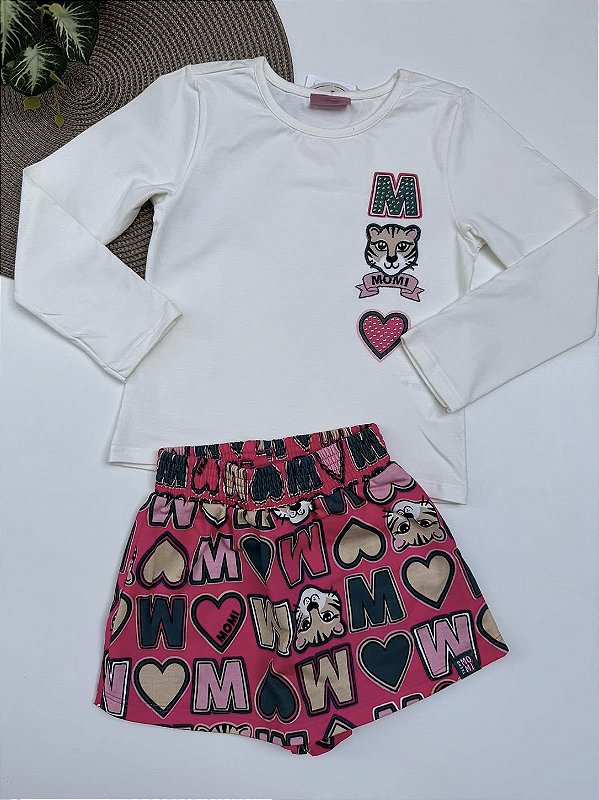 Conjunto momi manga longa j5116