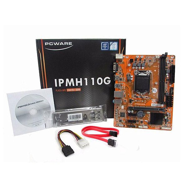 PLACA MAE 1151 MICRO ATX IPMH110G DDR4 CX PARDA PCWARE BOX