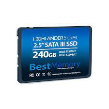 SSD 240GB SATA 6GB/S BTSDA-240G-535 HIGHLANDER BESTMEMORY BOX