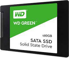 SSD 480GB SATA III WDS480G2G0A GREEN WESTERN DIGITAL BOX