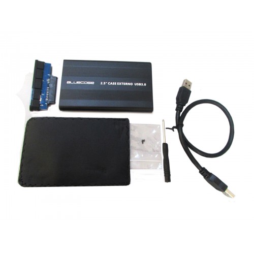 GAVETA HD E SSD 2,5 BCSU301 SATA USB 3.0 BLUECASE BOX