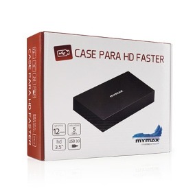 GAVETA PARA HD 3,5 MENC-35TU2/BK SATA USB 2.0 PRETO MYMAX BOX