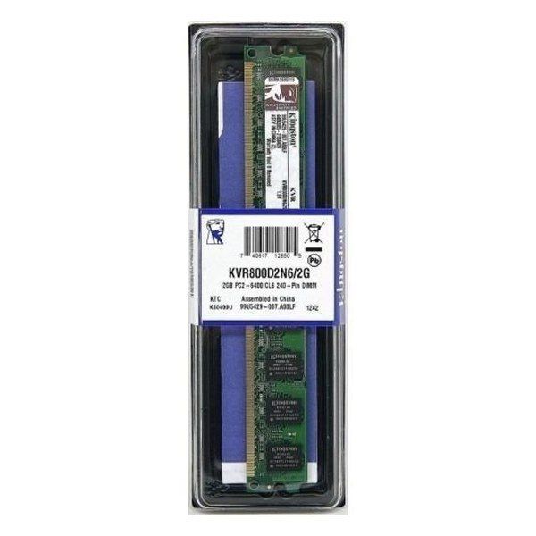 MEMORIA 2GB DDR2 800 MHZ KVR800D2N6/2G KINGSTON BOX