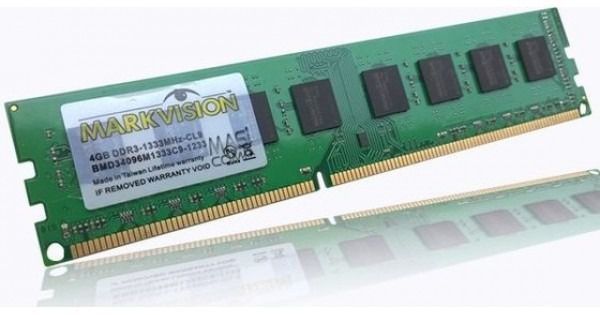 MEMORIA 4GB DDR3 1333 MHZ BMD34096M1333C9-1233 16CP MARKVISION OEM