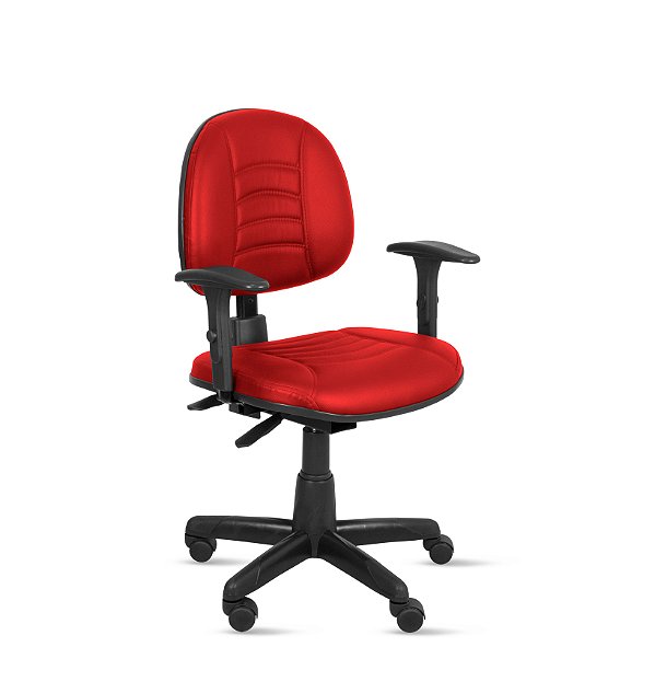 Cadeira Executiva Majestic Ergonômica c/ Costura c/ Back System c/ Braços – Revestimento Viena – PP91  / Promoção / Em estoque
