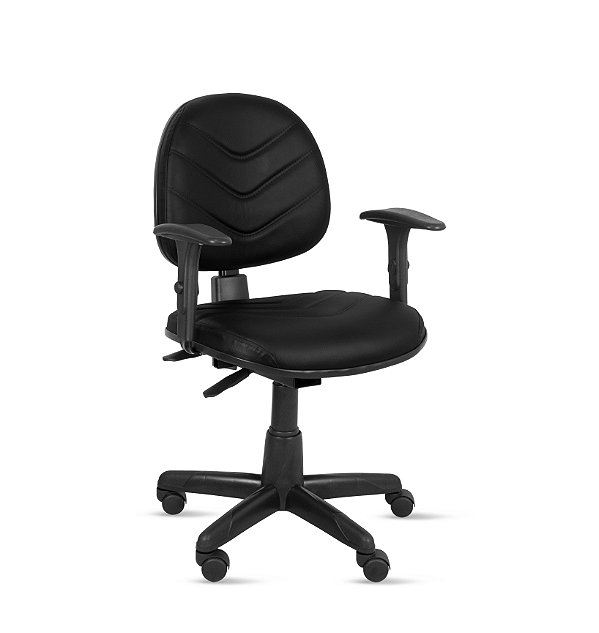 Cadeira Executiva Spote Ergonômica c/ Costura c/ Back System c/ Braços – Revestimento Viena – PP99 / Promoção / Em estoque