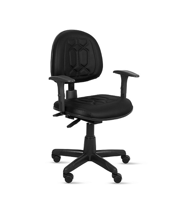 Cadeira Executiva Gold Ergonômica c/ Costura c/ Back System c/ Braços – Revestimento Viena – PP107 / Promoção / Em estoque
