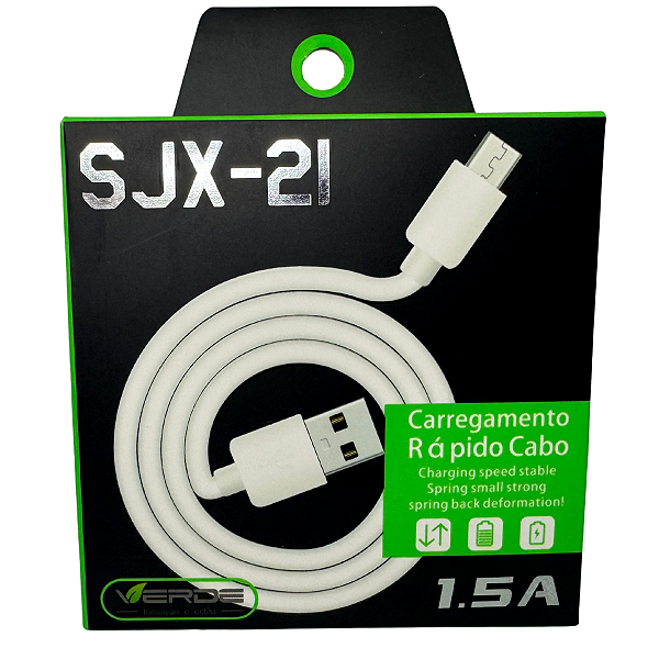 Cabo SJX-21 1.5A - Micro USB
