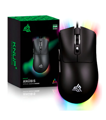 Mouse Gamer com Fio - KNUP ANUBIS MU006