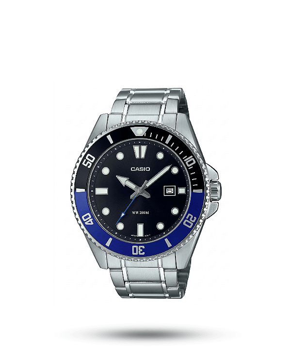 Relógio Casio Duro Batman MDV-107-1A3VDF – O Diver Autêntico de 44mm