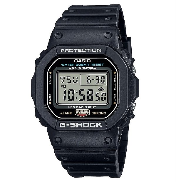 Relógio G-SHOCK Casio Preto DW-5600UE-1DR