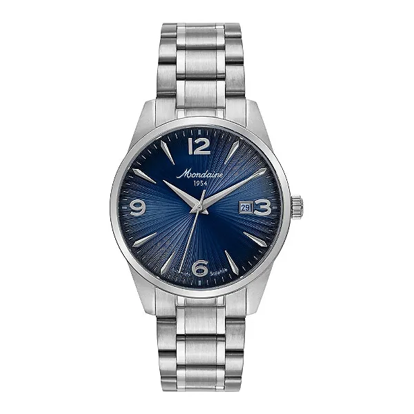 Relógio Mondaine Edição 70 Anos Inox Prata ref. 32851G0MVNA2