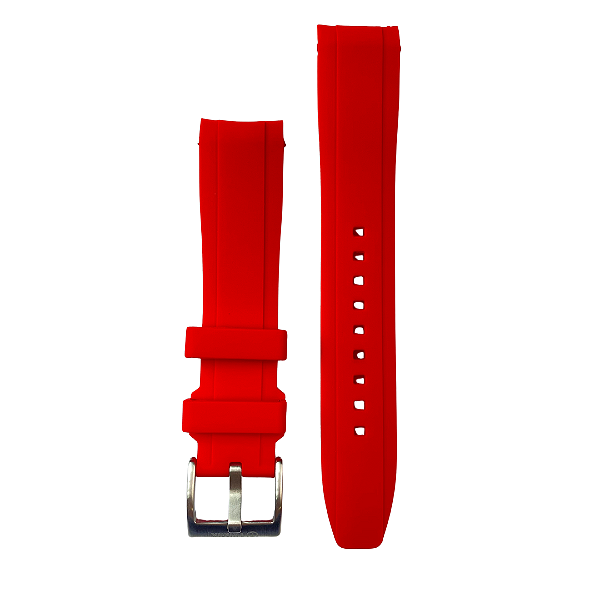 Pulseira Trimix Curva Vermelho