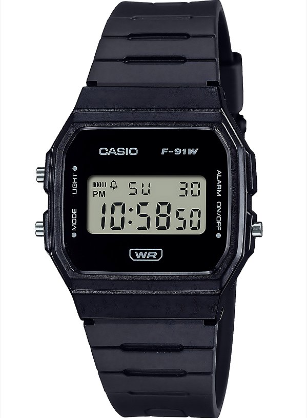 RELÓGIO CASIO F-91-WB-1ADF-SC